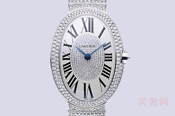 卡地亚（CARTIER）浴缸系列WB520018 手动机械女表