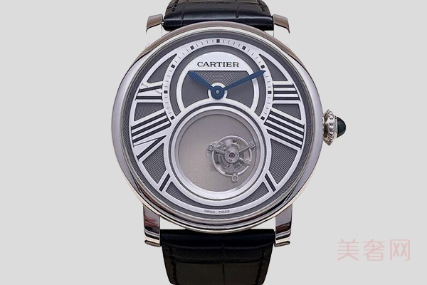 二手卡地亚ROTONDE DE CARTIER系列W1556210机械表展示