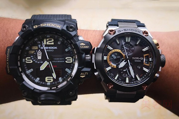 卡西欧G-SHOCK系列MRG-G2000R-1A手表展示图