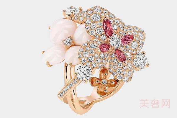 CHAUMET HORTENSIA系列082477钻戒展示